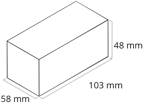 XXXL WÜRFEL 58x103x48 - 240G