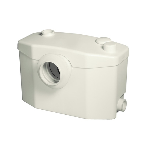 Sanitär-Schlammpumpe für Toilette, Waschbecken, Bidet, Dusche, weiß